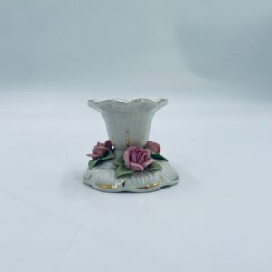 Decorative porcelain candle holder Drezden