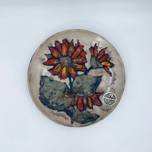 Talerz dekoracyjny ceramiczny ścienny Ruscha