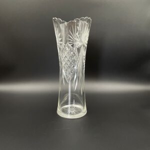 Vintage crystal decorative vase