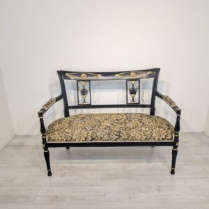 Bench, seat, sofa in solid wood in Baroque style from the 19th/20th century