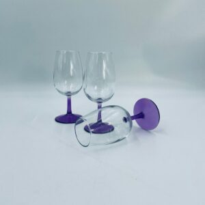 Vintage wine glass