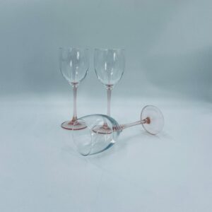 Vintage wine glass
