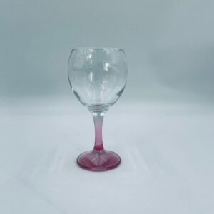 Vintage wine glass