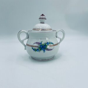 Porcelain sugar bowl from the communist era Koenigszelt