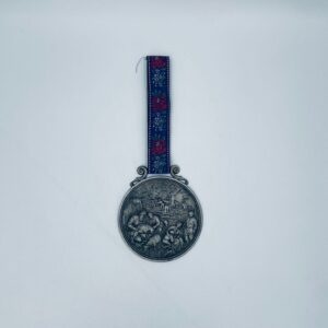 SKS decorative tin medallion