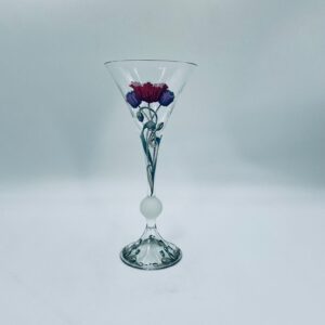 French martini glass from the 1970s.