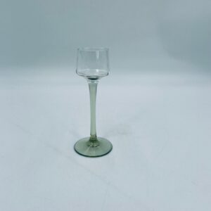 Vintage crystal liqueur glass