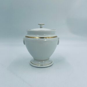 Antique porcelain sugar bowl KPM Berlin