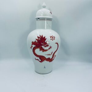 Antyczna waza, amfora porcelanowa Meissen Miśnia
