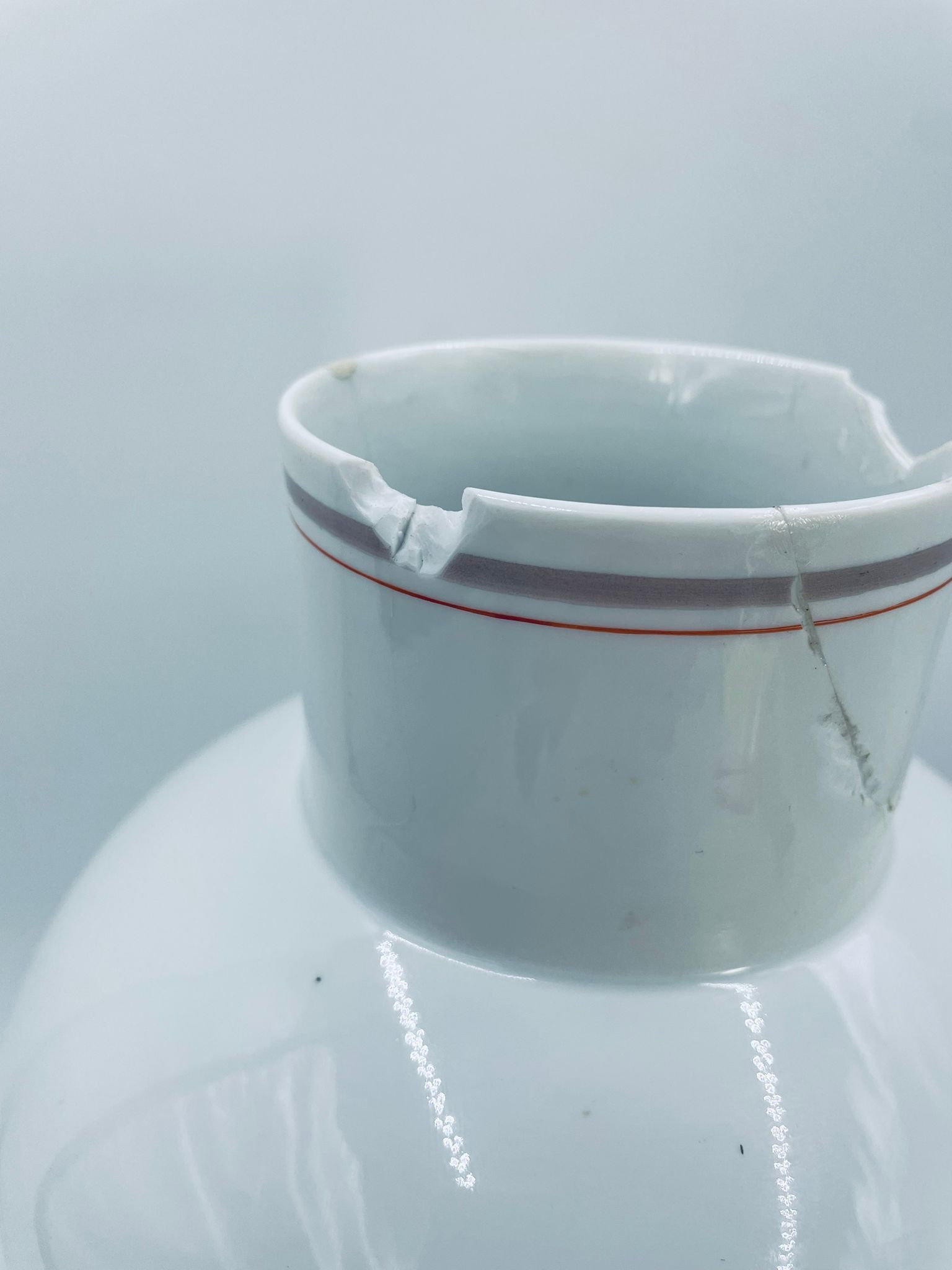 Antyczna waza, amfora porcelanowa Meissen Miśnia - obrazek 9