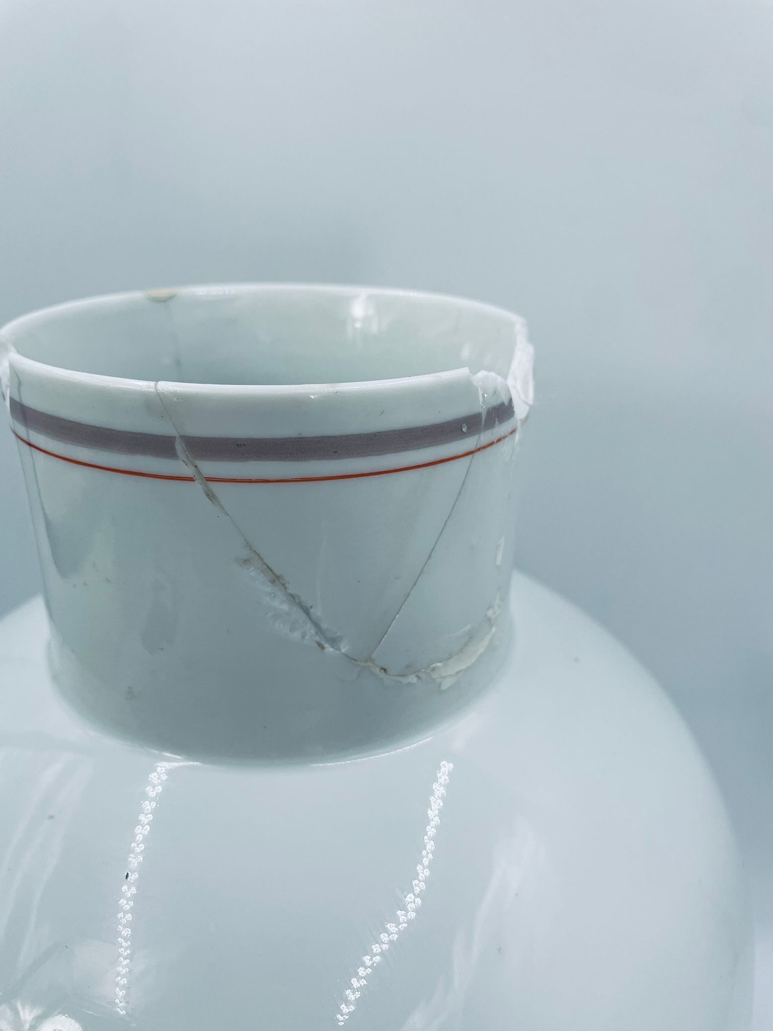 Antyczna waza, amfora porcelanowa Meissen Miśnia - obrazek 10