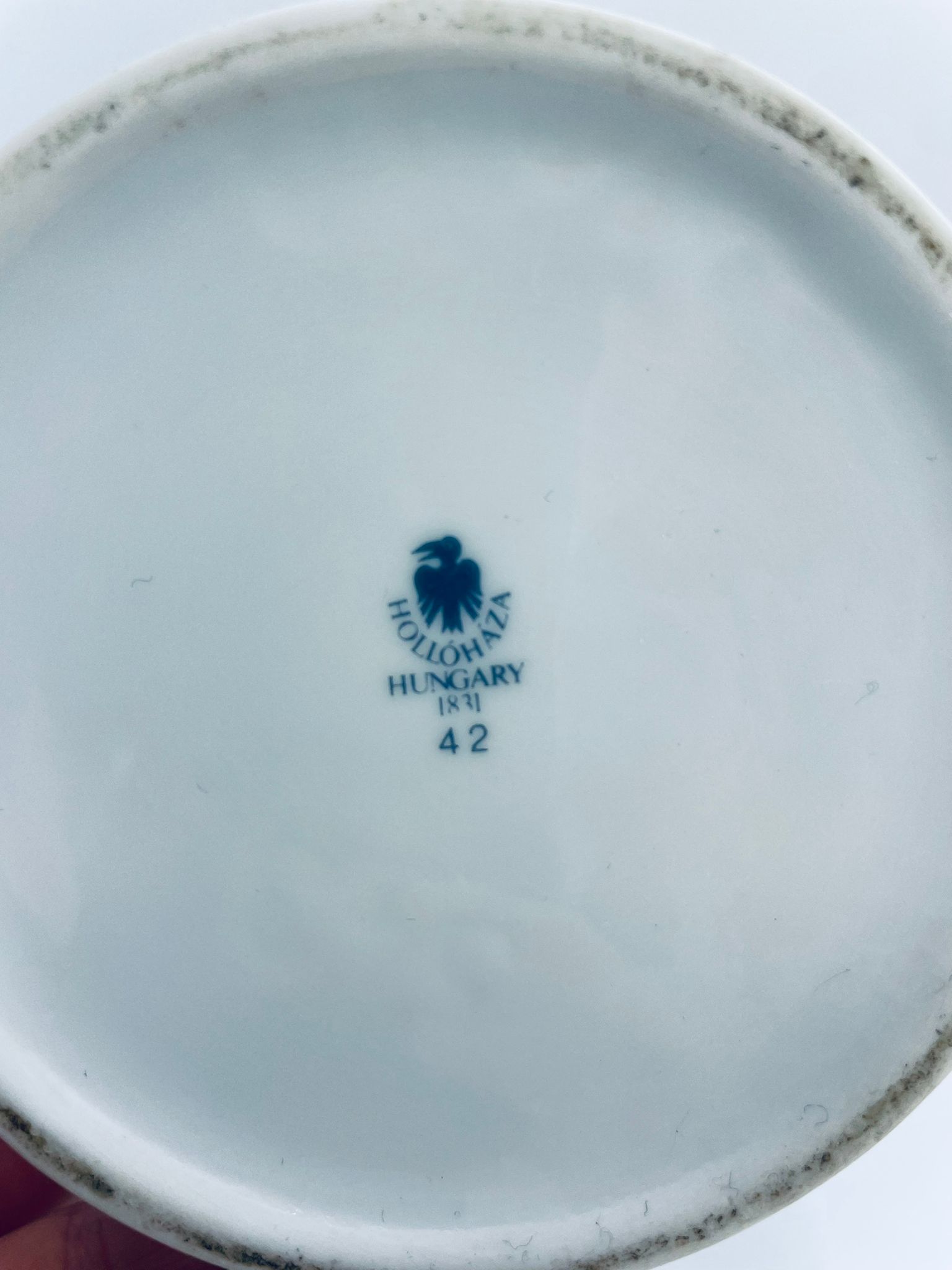 Wazon porcelanowy Węgry Hollóháza - Image 5