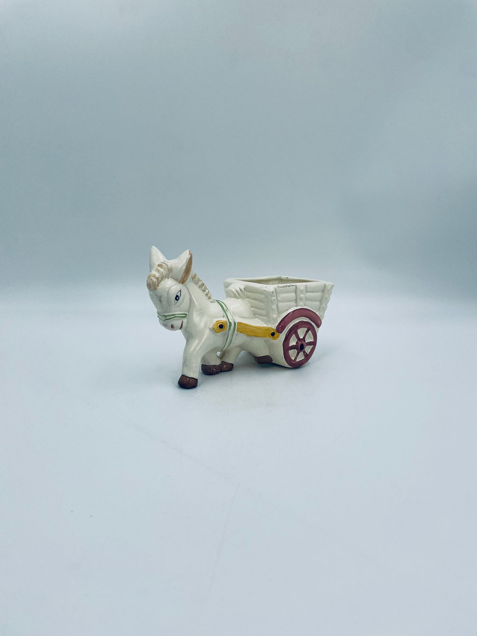 Figurka, doniczka, osłonka ceramiczna Włoski styl - Image 4