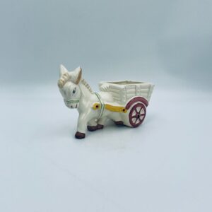 Figurka, doniczka, osłonka ceramiczna Włoski styl