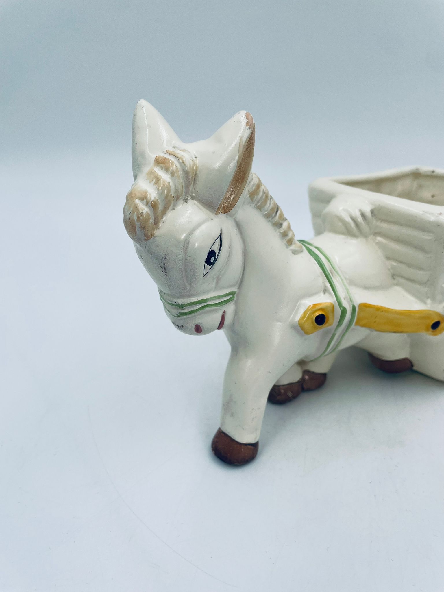 Figurka, doniczka, osłonka ceramiczna Włoski styl - Image 12