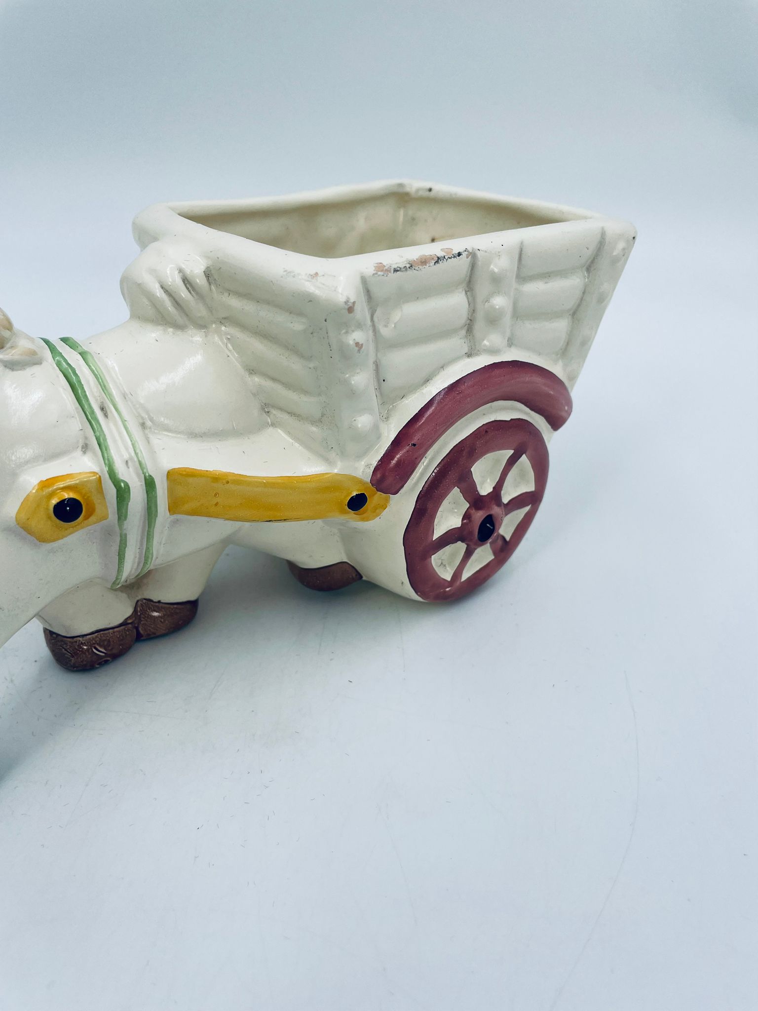 Figurka, doniczka, osłonka ceramiczna Włoski styl - Image 13