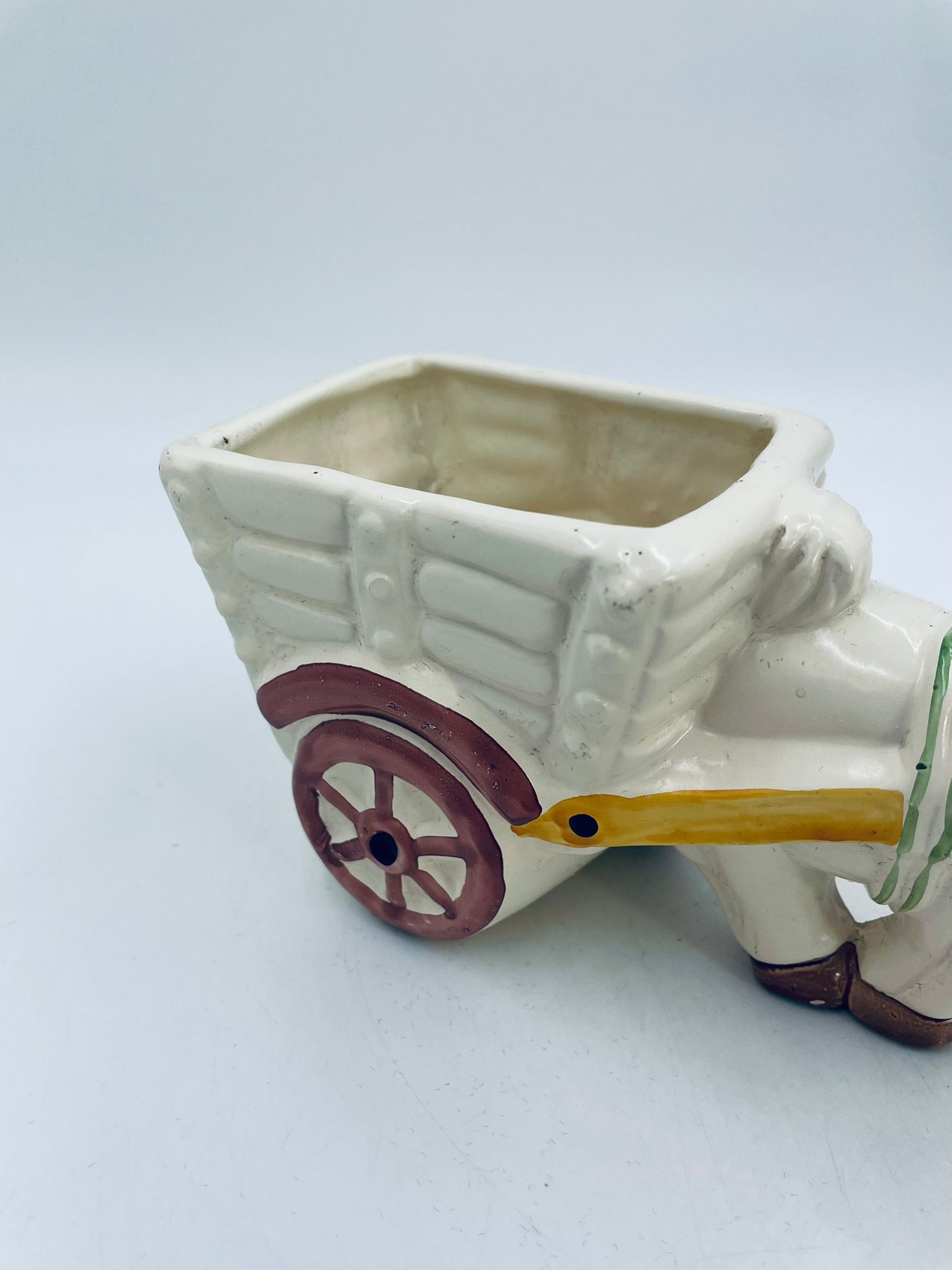 Figurka, doniczka, osłonka ceramiczna Włoski styl - Image 9