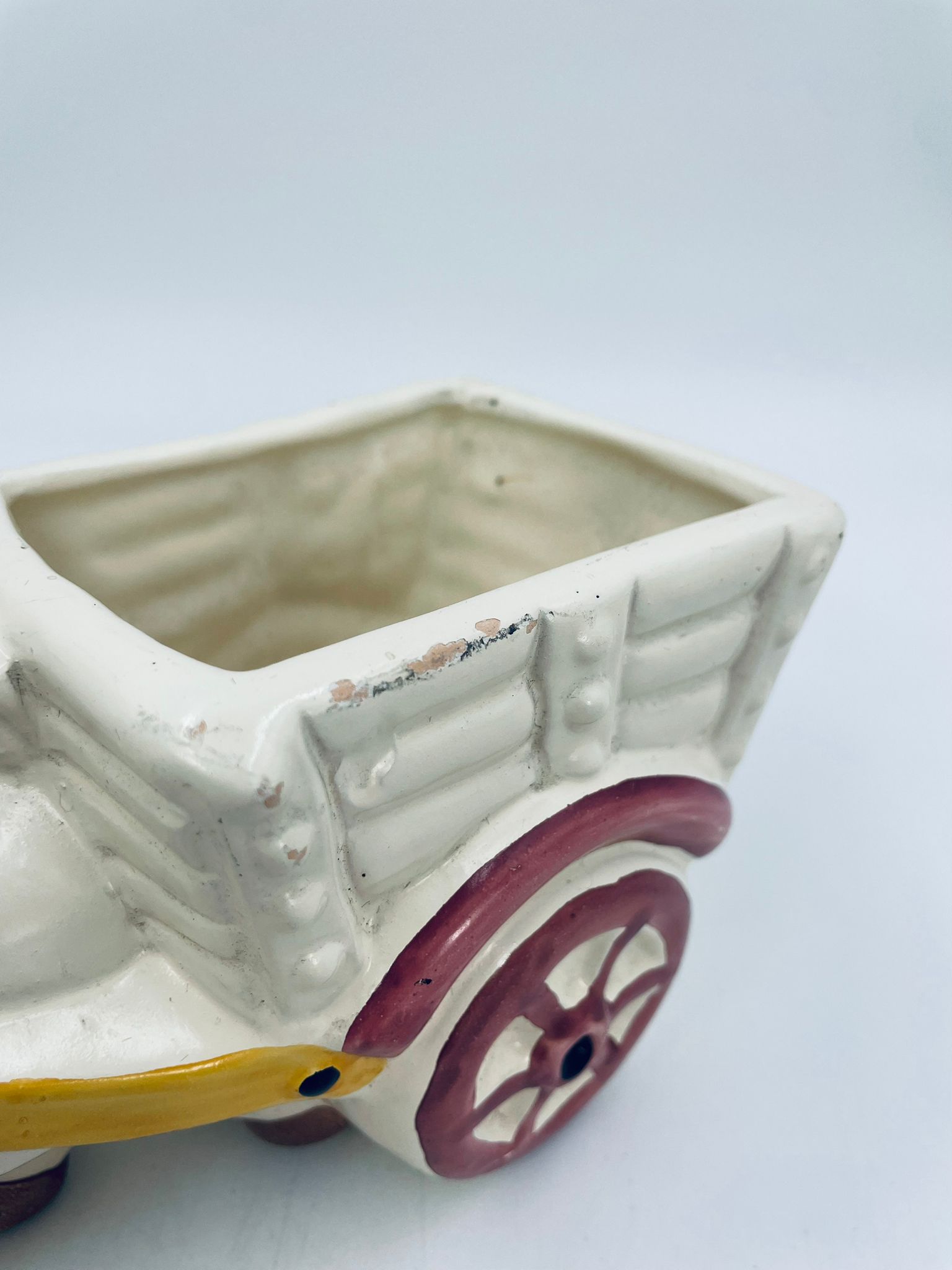 Figurka, doniczka, osłonka ceramiczna Włoski styl - Image 7