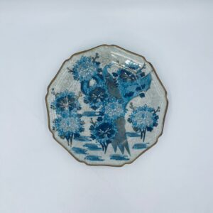 Talerz dekoracyjny porcelanowy Kutania Japonia