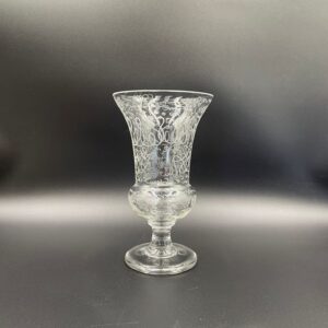 Vintage crystal decorative vase