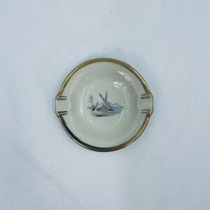 Zabytkowa mały talerzyk porcelanowy Alka Kunst Rialto