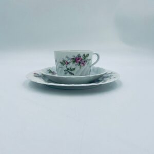 Zestaw śniadaniowy Filiżanka kolekcjonerska porcelanowa Francja Haviland Limoges
