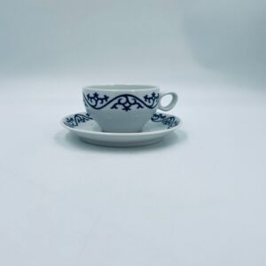 Zestaw śniadaniowy Filiżanka kolekcjonerska porcelanowa Schönwald
