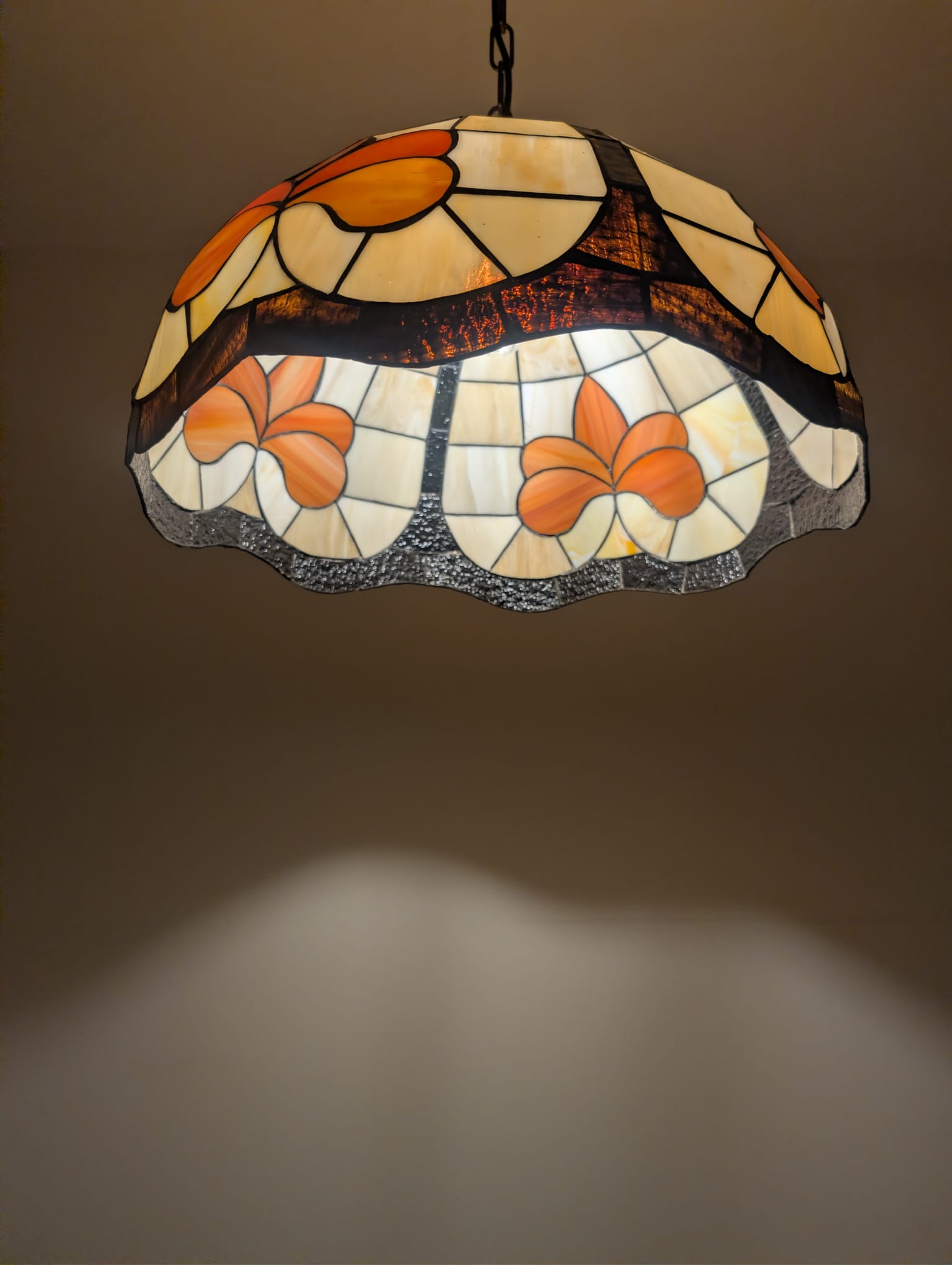 Zwis w stylu Tiffany w odcieniach brązu, pomarańczy - obrazek 23