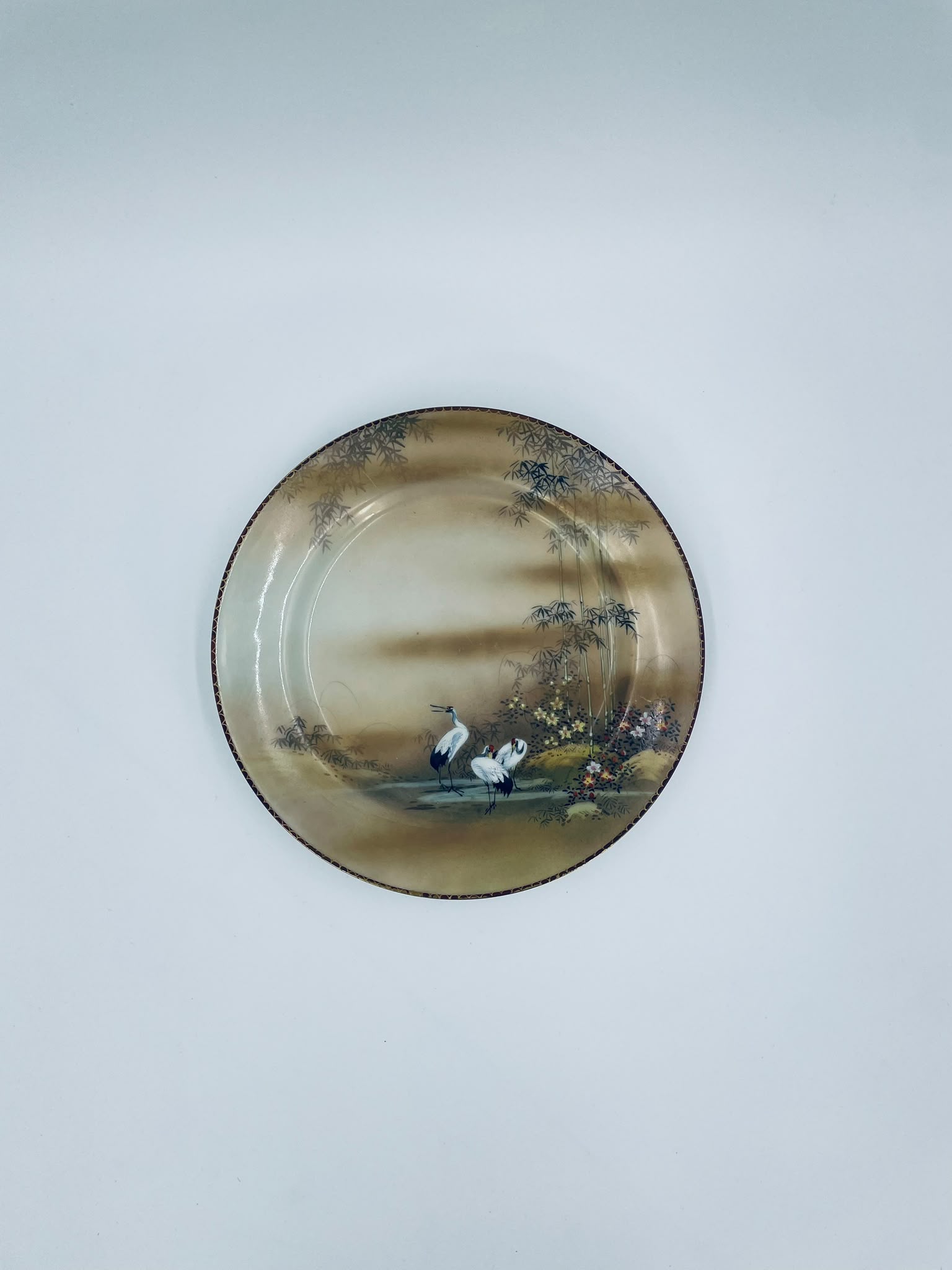 Talerz deserowy porcelanowy Japonia - Image 9