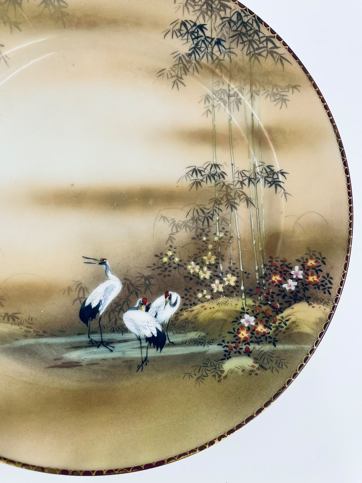 Talerz deserowy porcelanowy Japonia - Image 7