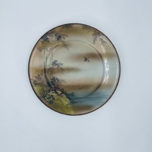 Zabytkowy talerz deserowy porcelanowy Japonia