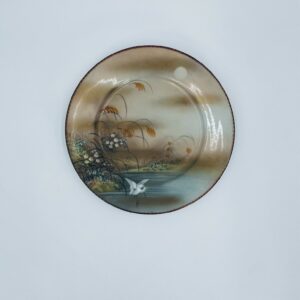 Zabytkowy talerz deserowy porcelanowy Japonia