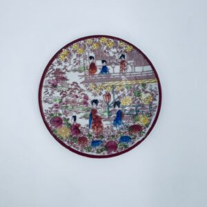 Talerz deserowy porcelanowy Japonia