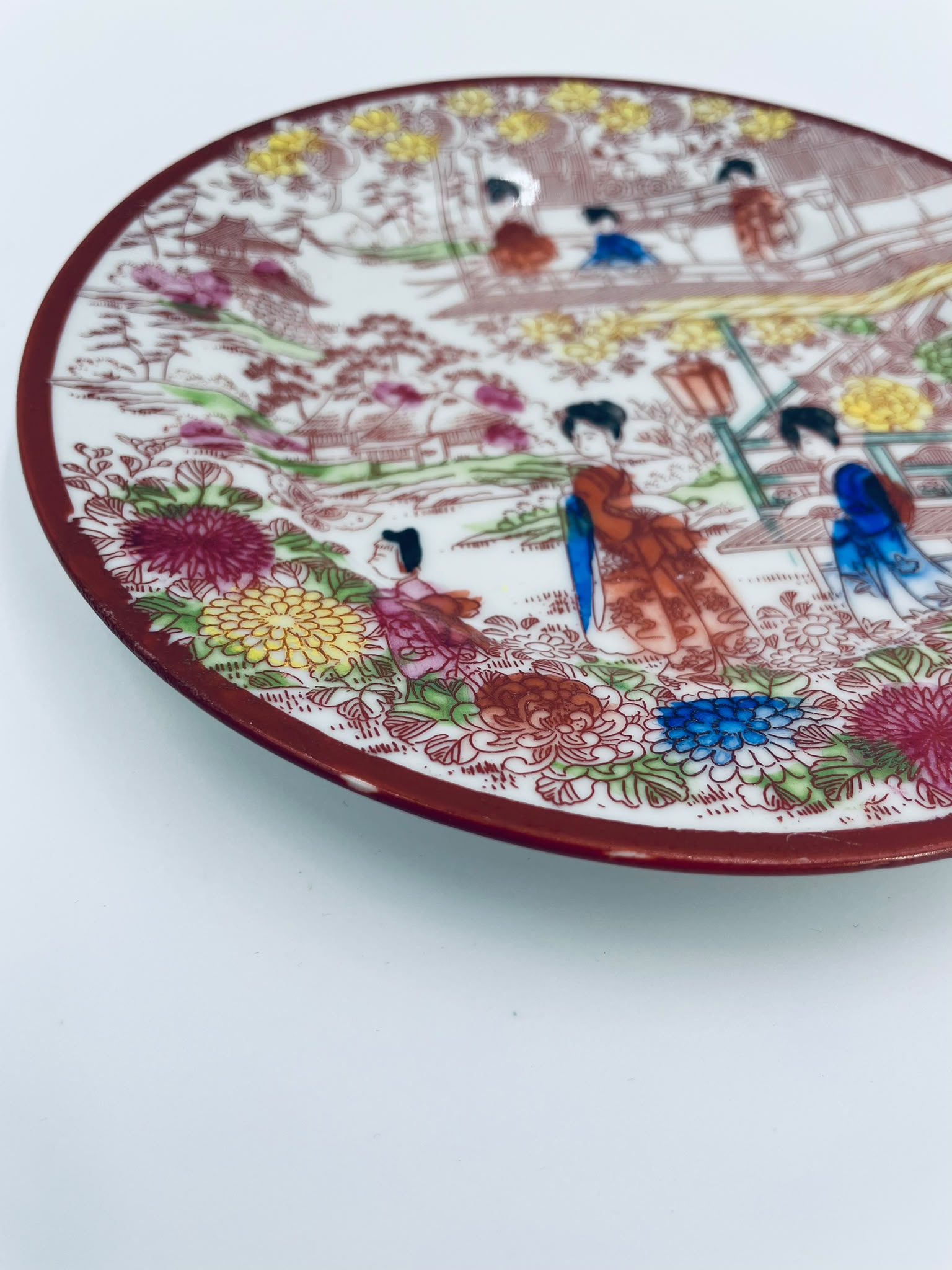 Talerz deserowy porcelanowy Japonia - Image 7