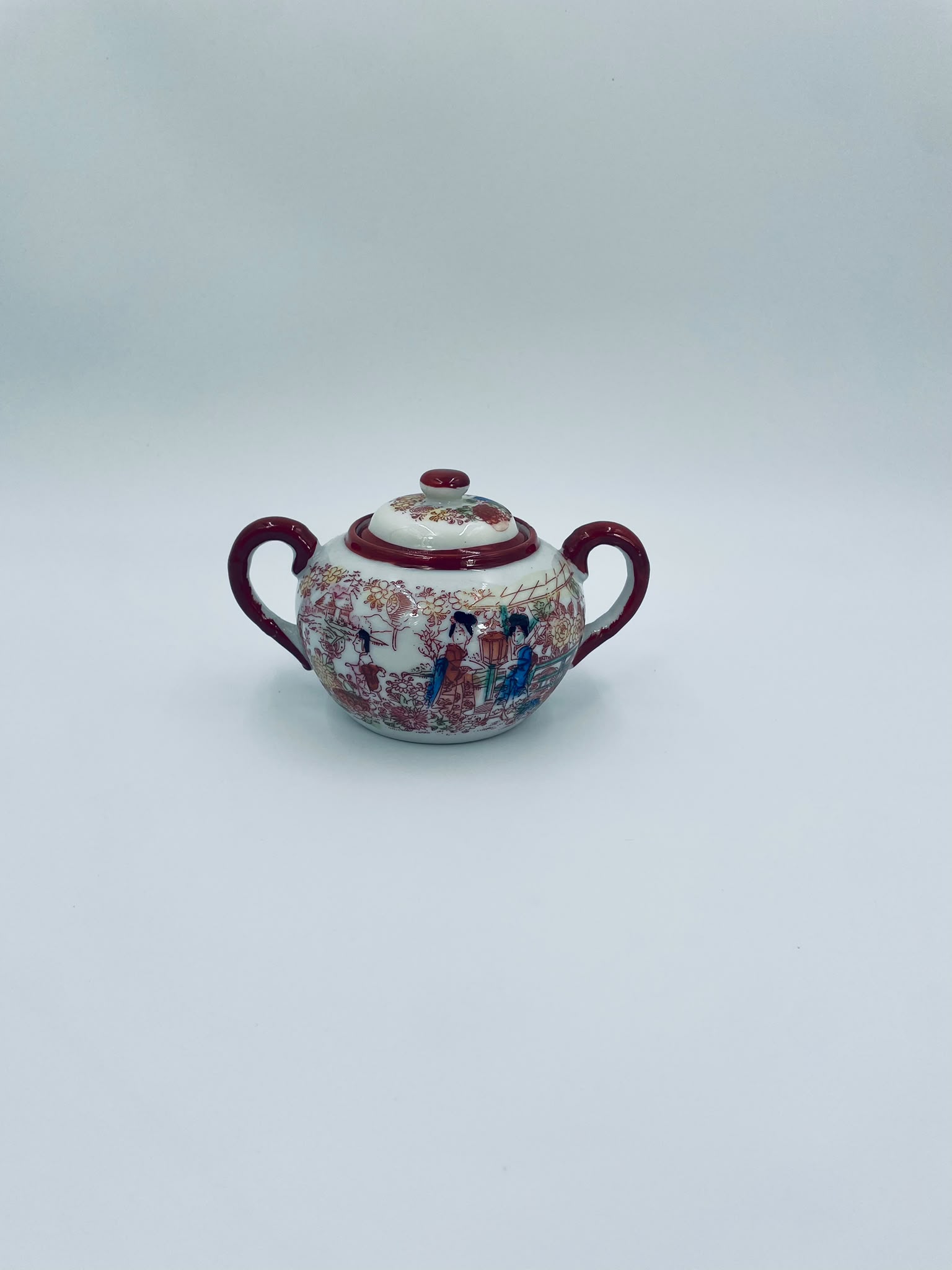 Cukiernica porcelanowa Japonia - obrazek 3