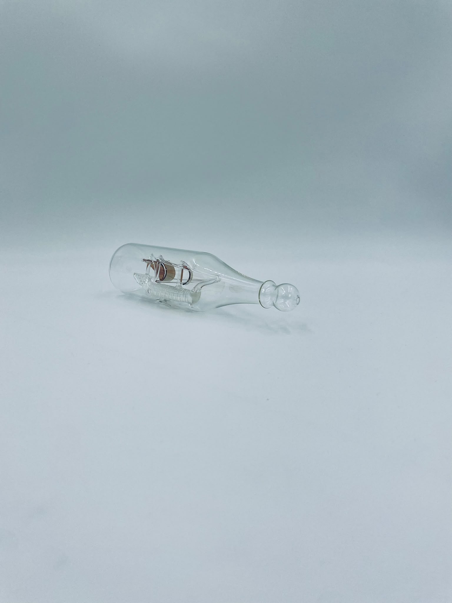 Miniaturowy żaglowiec w butelce MayFlower Glass Wielka Brytania - Image 6