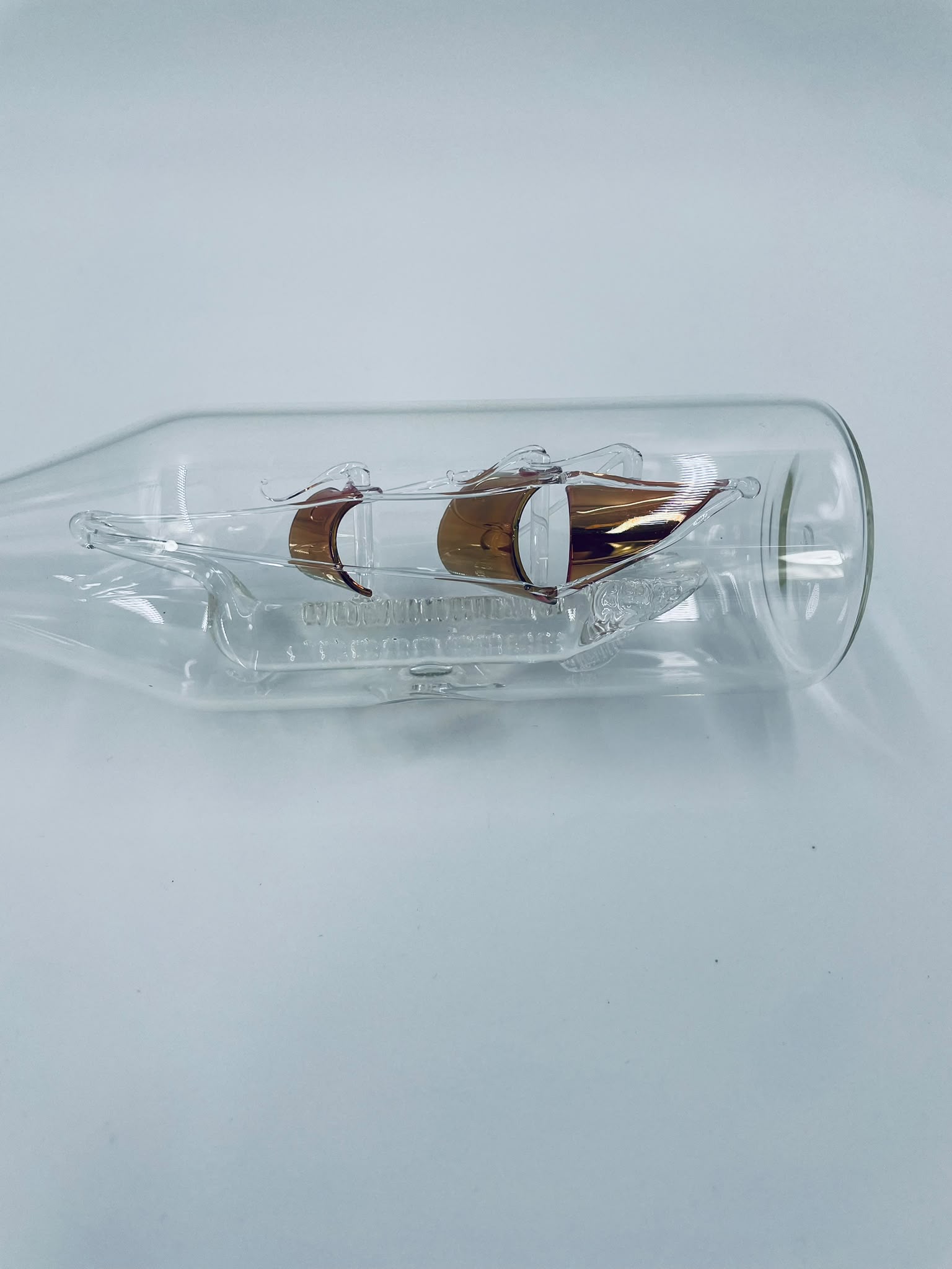 Miniaturowy żaglowiec w butelce MayFlower Glass Wielka Brytania - Image 7