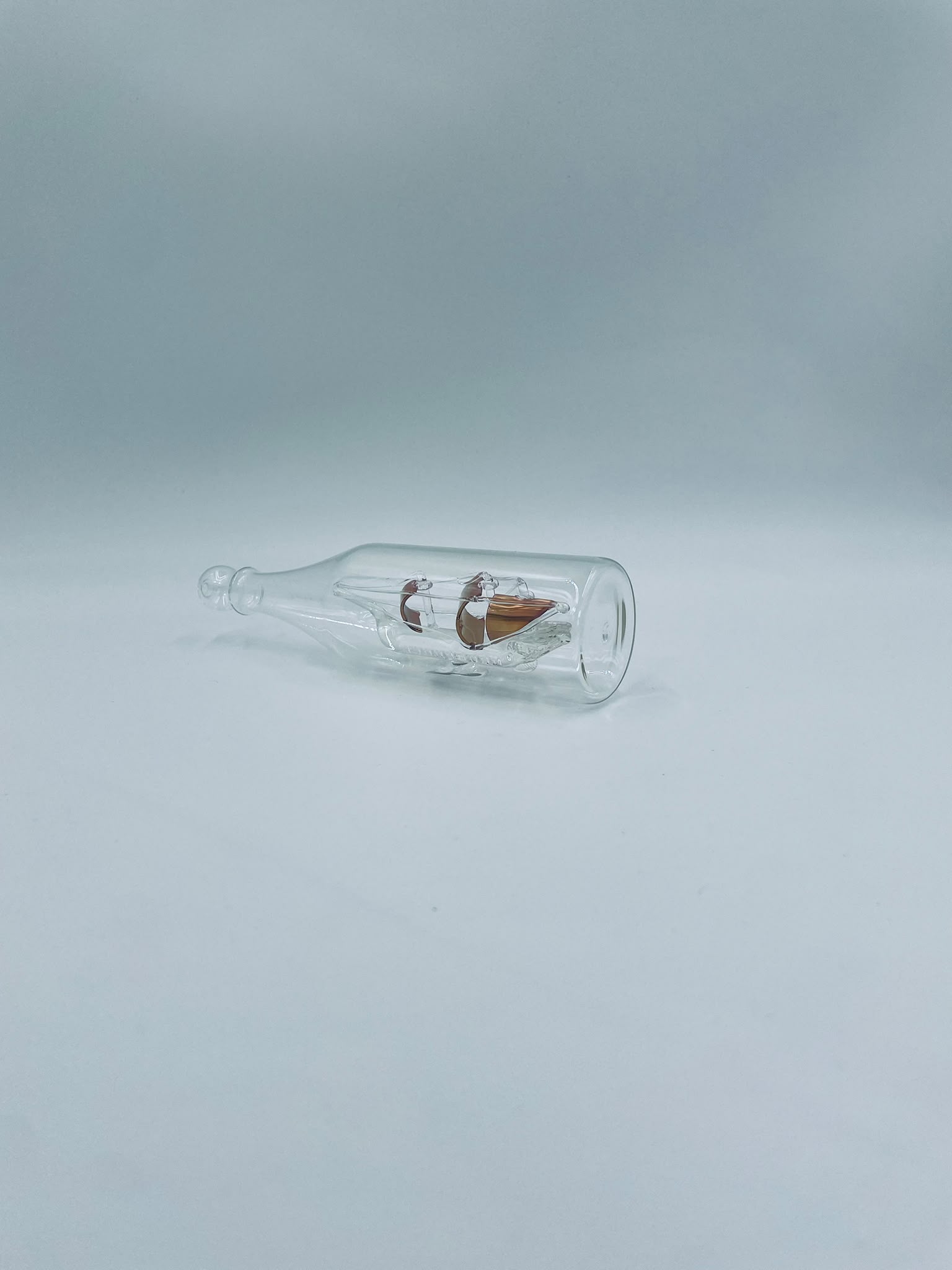 Miniaturowy żaglowiec w butelce MayFlower Glass Wielka Brytania - Image 9