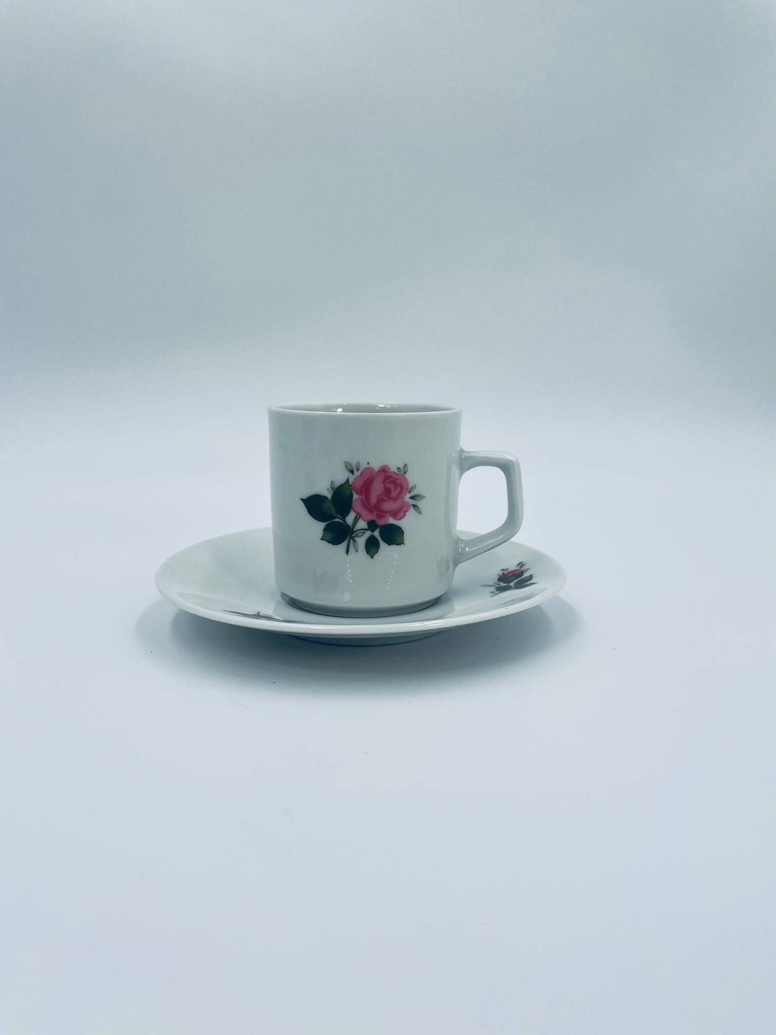 Zestaw śniadaniowy Filiżanka kolekcjonerska porcelanowa Winterling Marktleuthen Bavaria