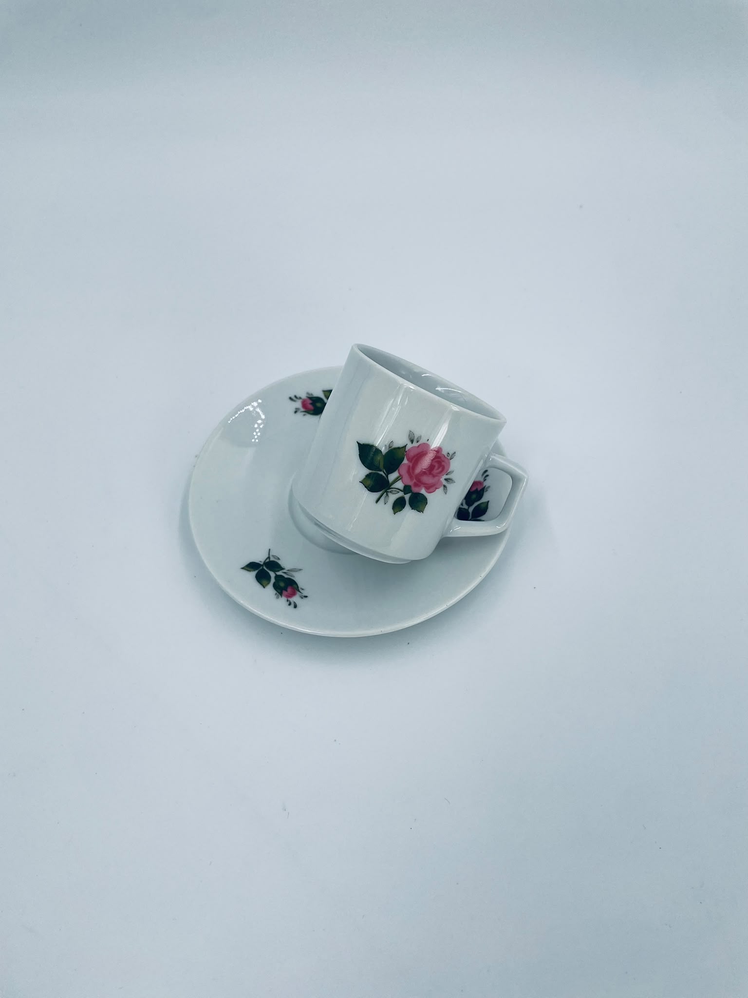 Zestaw śniadaniowy Filiżanka kolekcjonerska porcelanowa Winterling Marktleuthen Bavaria - obrazek 8