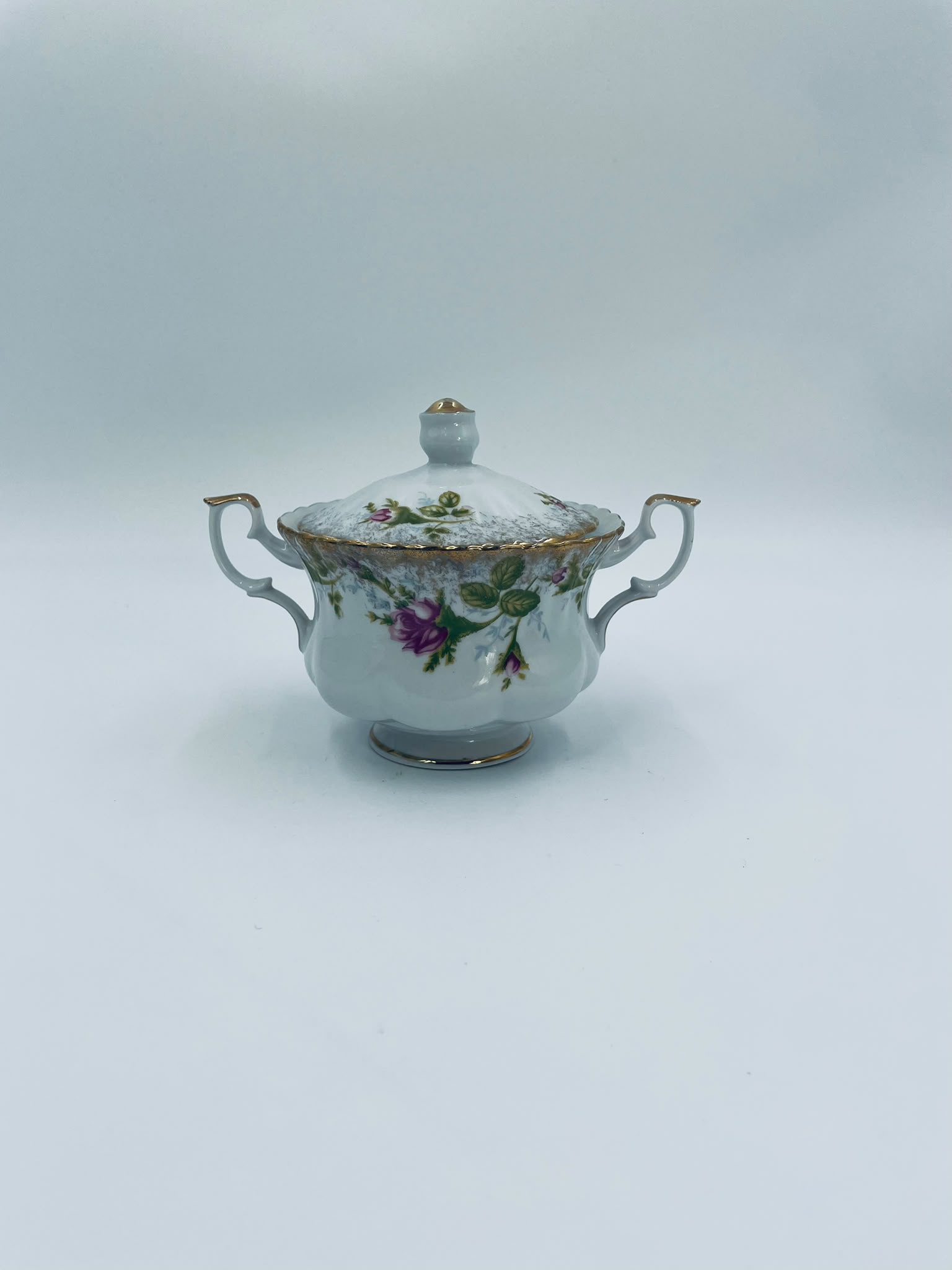 Porcelain sugar bowl Chodzież Poland