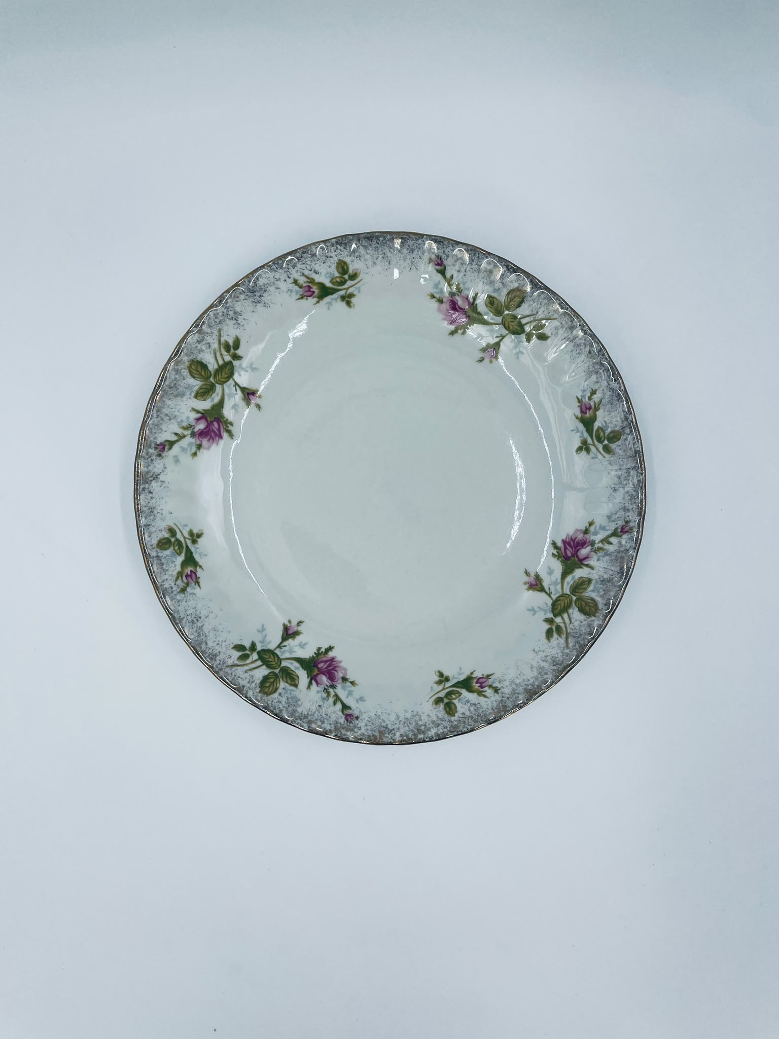 Talerz płaski obiadowy porcelanowy Chodzież Polska