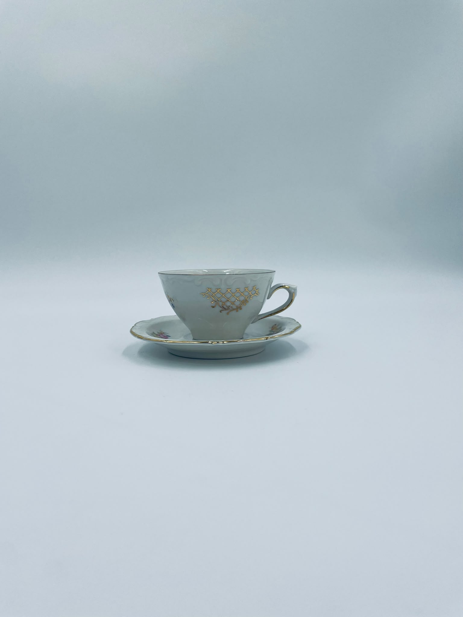 Zestaw śniadaniowy Filiżanka kolekcjonerska porcelanowa Kahla - obrazek 3
