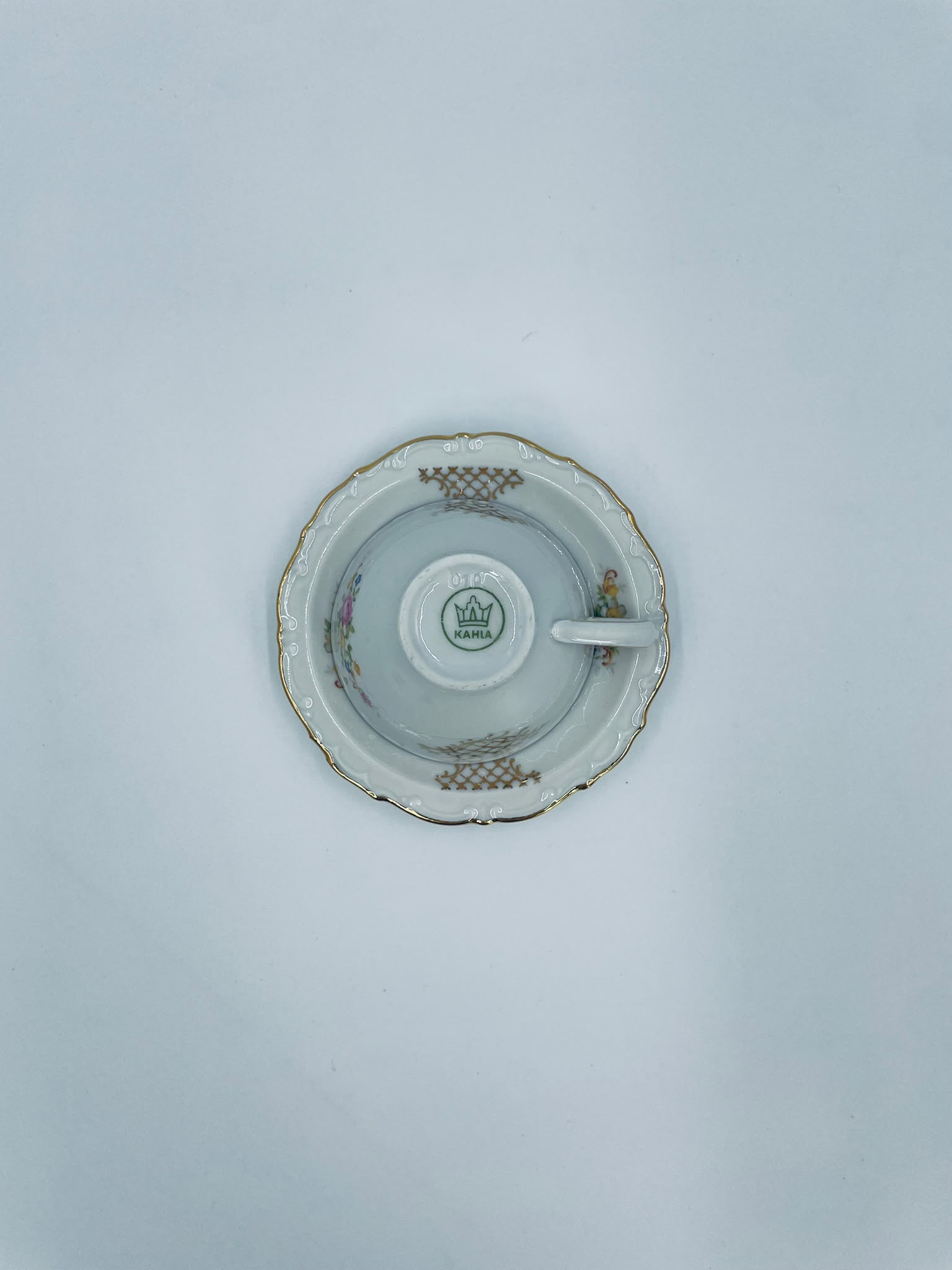 Zestaw śniadaniowy Filiżanka kolekcjonerska porcelanowa Kahla - obrazek 12