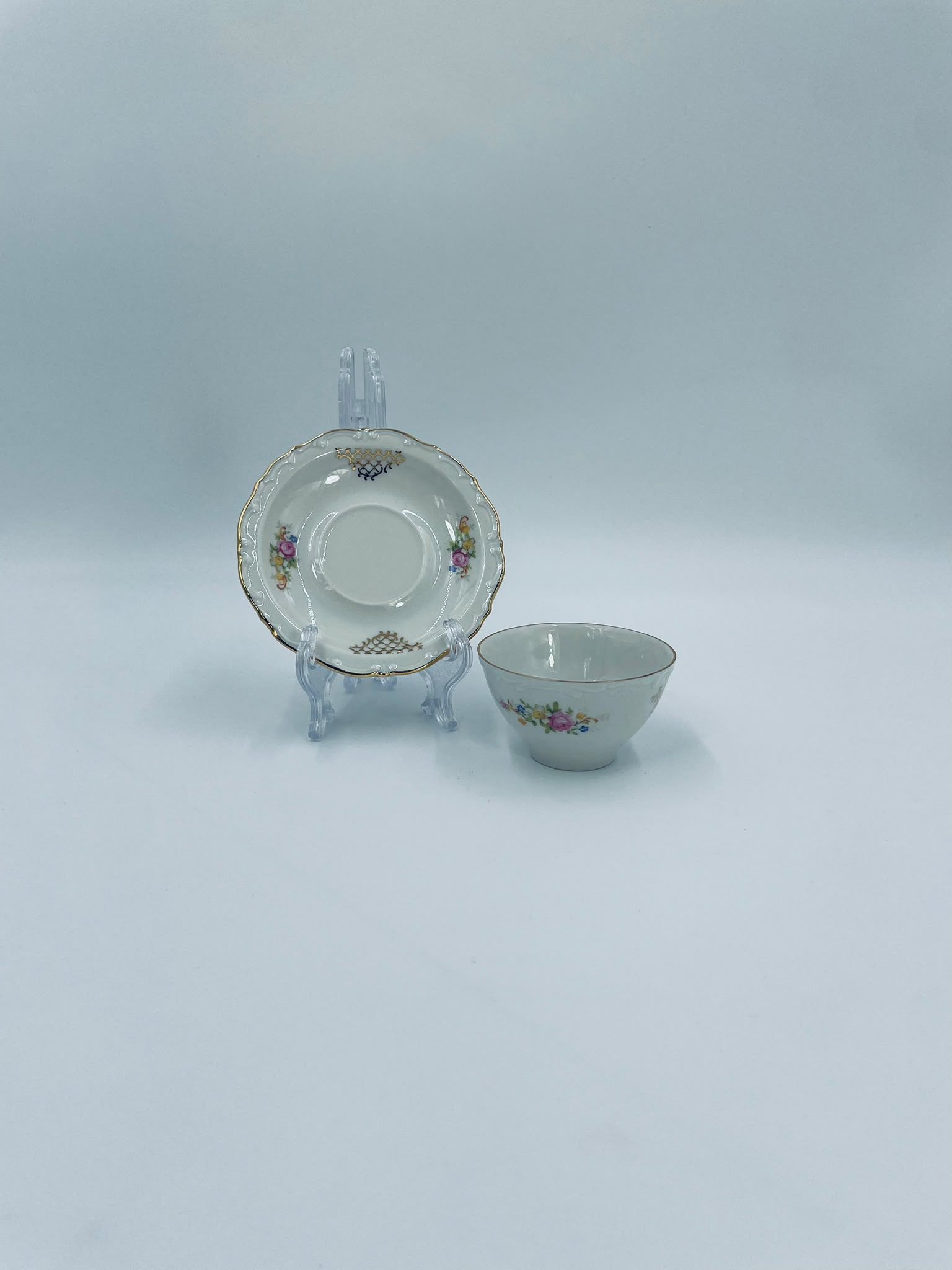 Zestaw śniadaniowy Filiżanka kolekcjonerska porcelanowa Kahla - obrazek 8