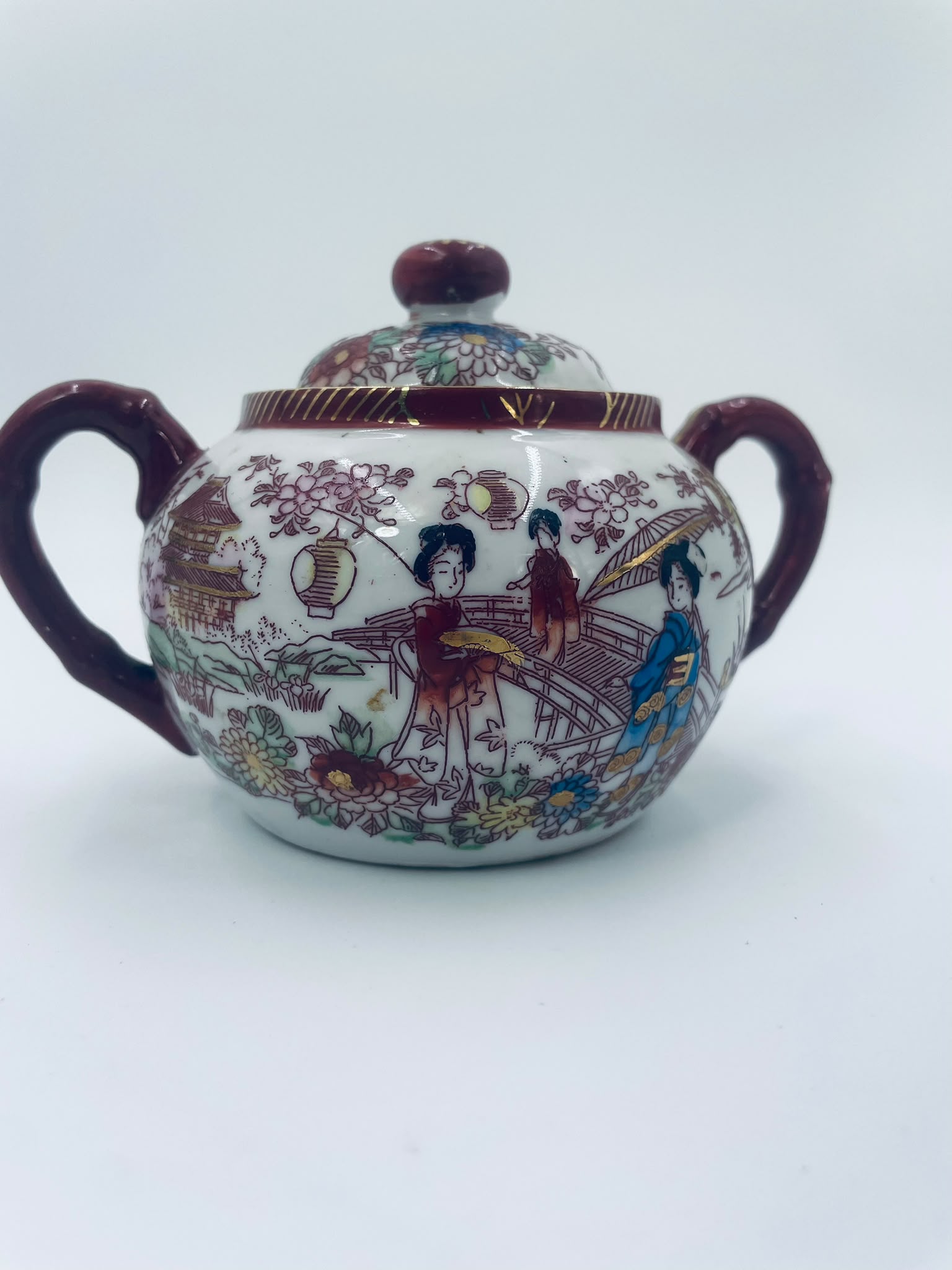 Cukiernica porcelanowa Japonia - Image 5