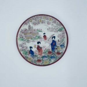 Talerz deserowy porcelanowy Japonia