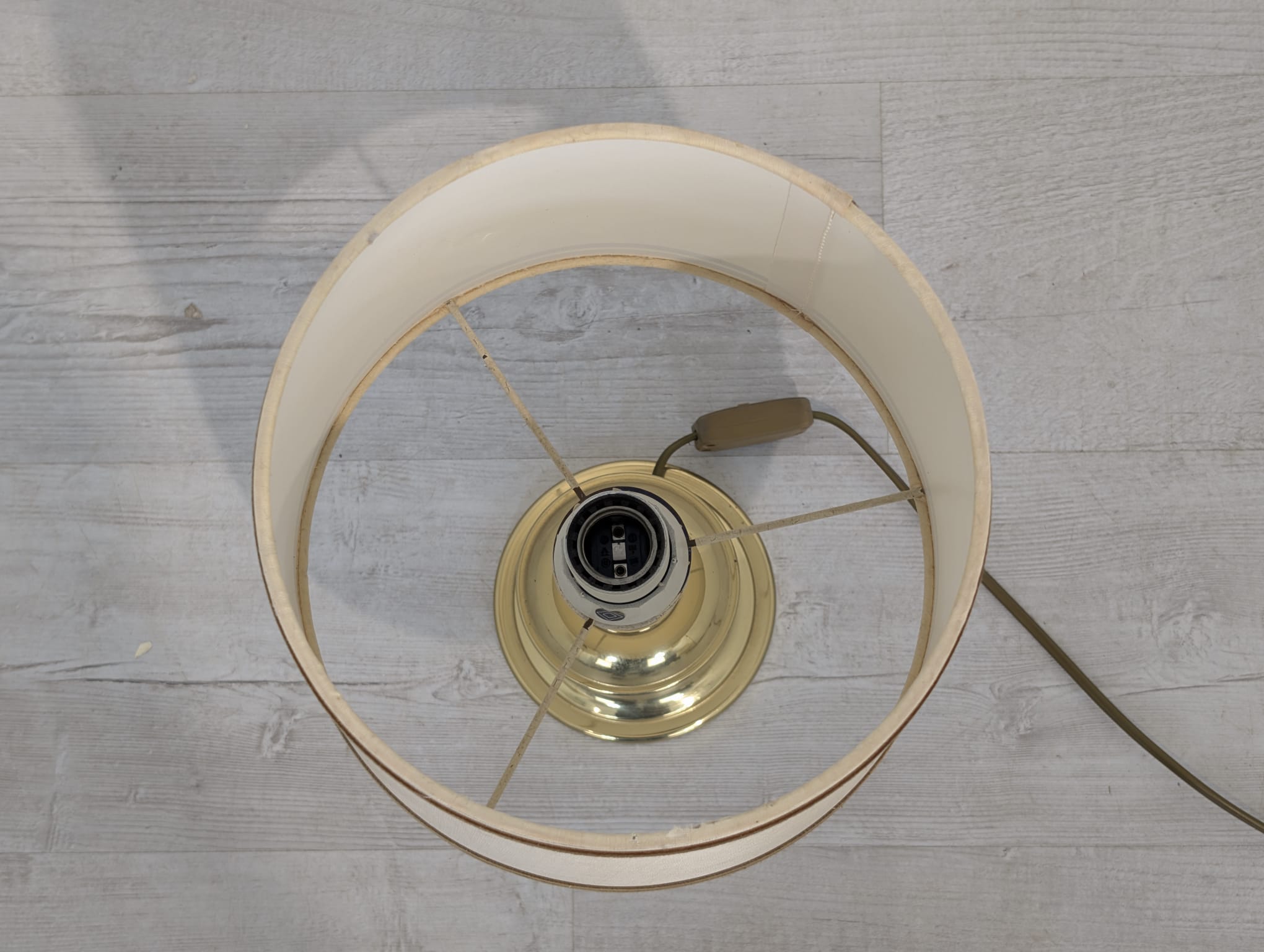 Lampa stołowa mosiądzowana Kaiser Leuchten - Image 8