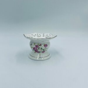 Świecznik dekoracyjny porcelanowy Vintage