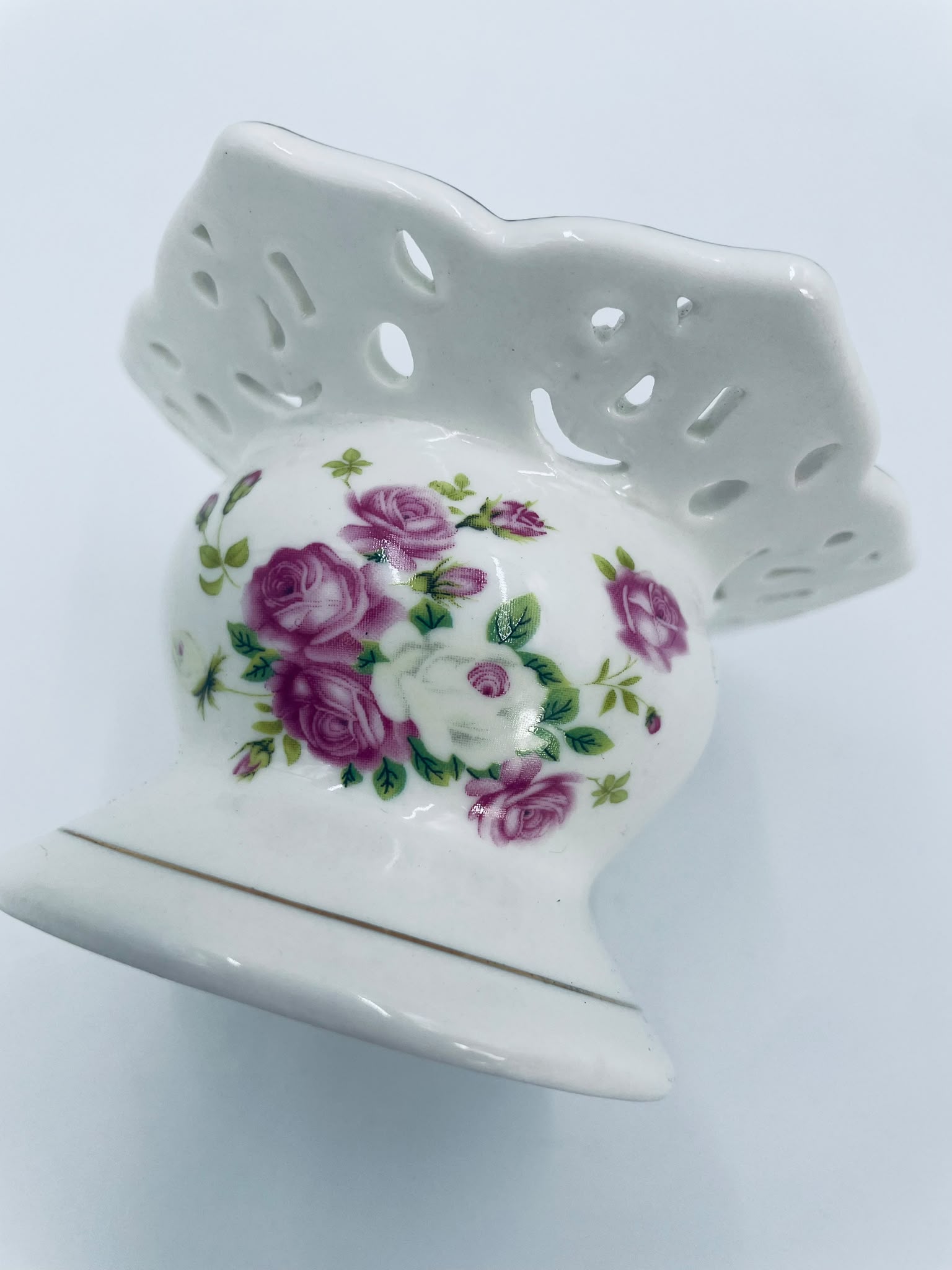 Świecznik dekoracyjny porcelanowy Vintage - Image 7